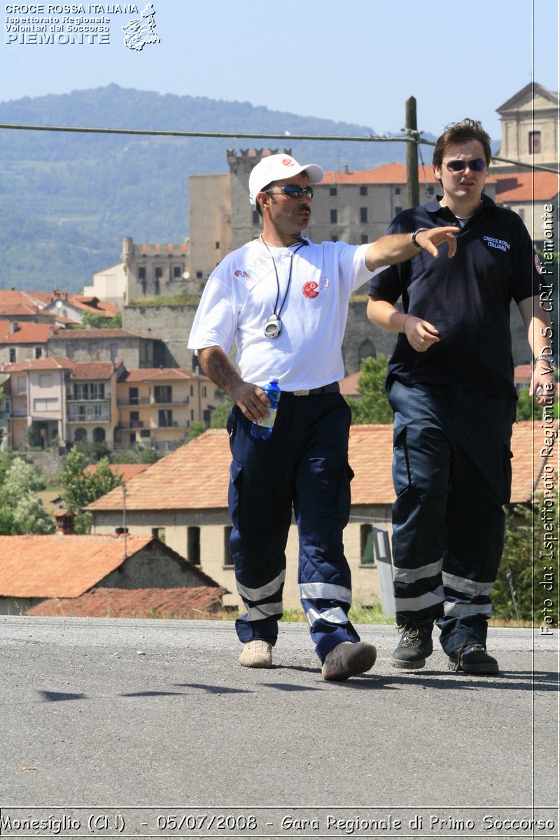Monesiglio (CN)  - 05/07/2008 - Gara Regionale di Primo Soccorso -  Croce Rossa Italiana - Ispettorato Regionale Volontari del Soccorso Piemonte