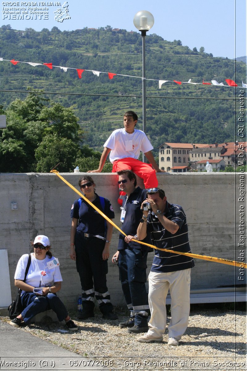 Monesiglio (CN)  - 05/07/2008 - Gara Regionale di Primo Soccorso -  Croce Rossa Italiana - Ispettorato Regionale Volontari del Soccorso Piemonte