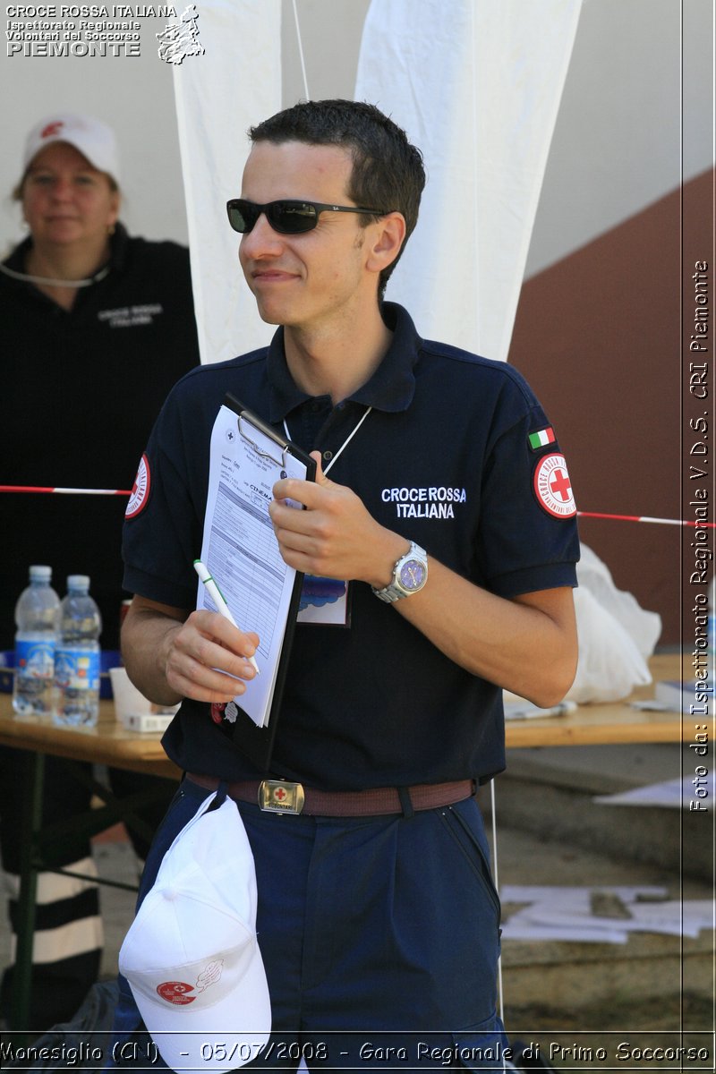 Monesiglio (CN)  - 05/07/2008 - Gara Regionale di Primo Soccorso -  Croce Rossa Italiana - Ispettorato Regionale Volontari del Soccorso Piemonte