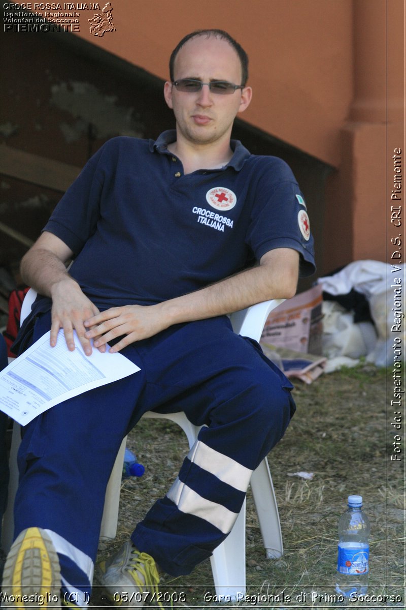 Monesiglio (CN)  - 05/07/2008 - Gara Regionale di Primo Soccorso -  Croce Rossa Italiana - Ispettorato Regionale Volontari del Soccorso Piemonte