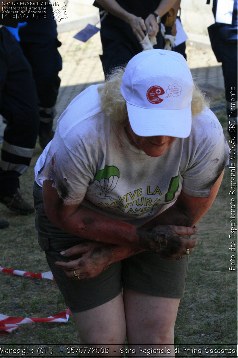 Monesiglio (CN)  - 05/07/2008 - Gara Regionale di Primo Soccorso -  Croce Rossa Italiana - Ispettorato Regionale Volontari del Soccorso Piemonte