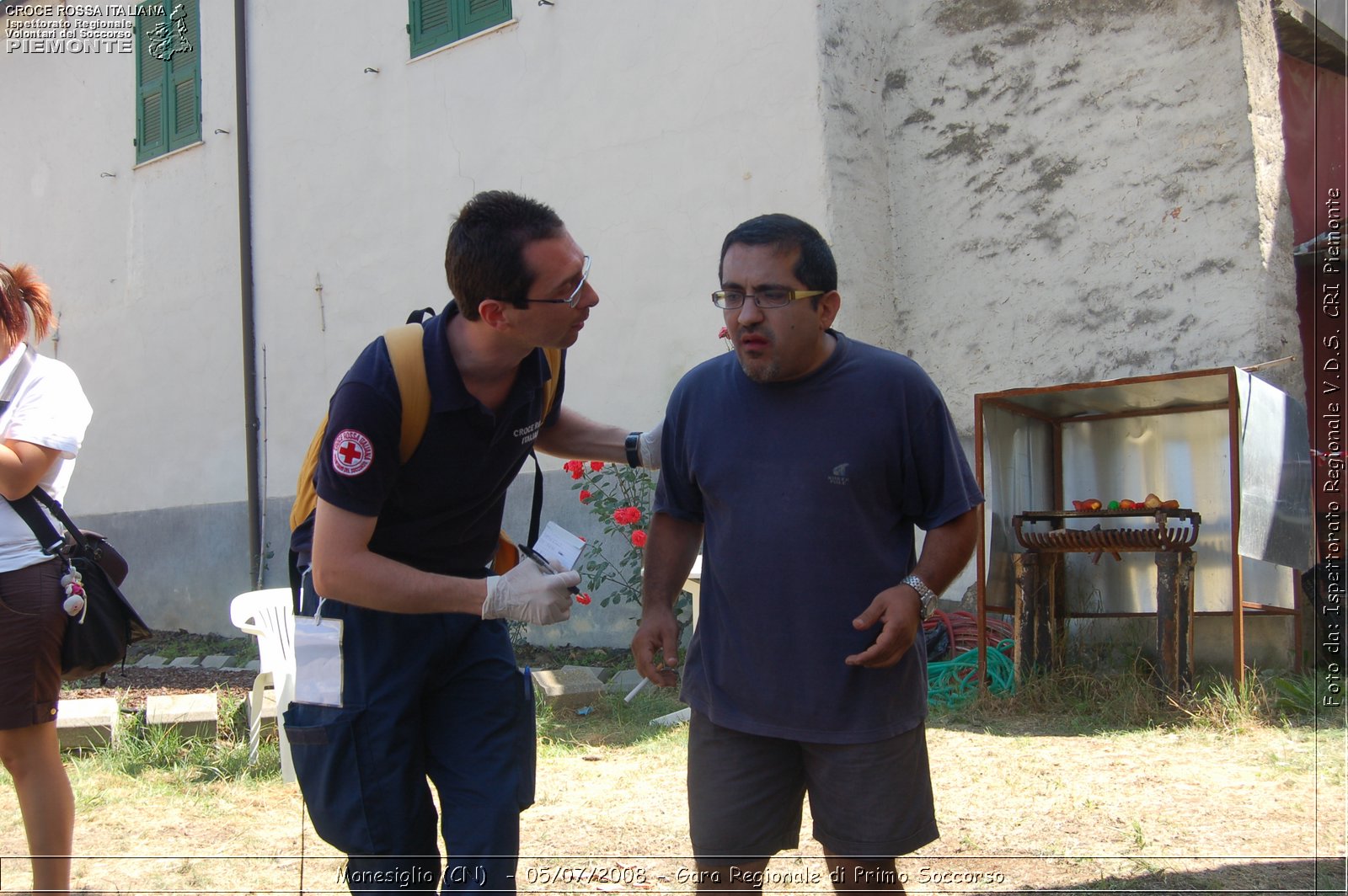 Monesiglio (CN)  - 05/07/2008 - Gara Regionale di Primo Soccorso -  Croce Rossa Italiana - Ispettorato Regionale Volontari del Soccorso Piemonte
