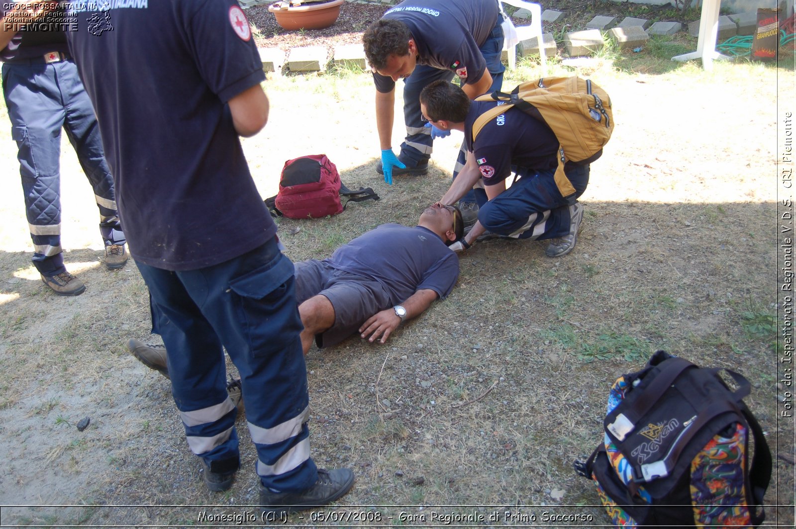 Monesiglio (CN)  - 05/07/2008 - Gara Regionale di Primo Soccorso -  Croce Rossa Italiana - Ispettorato Regionale Volontari del Soccorso Piemonte