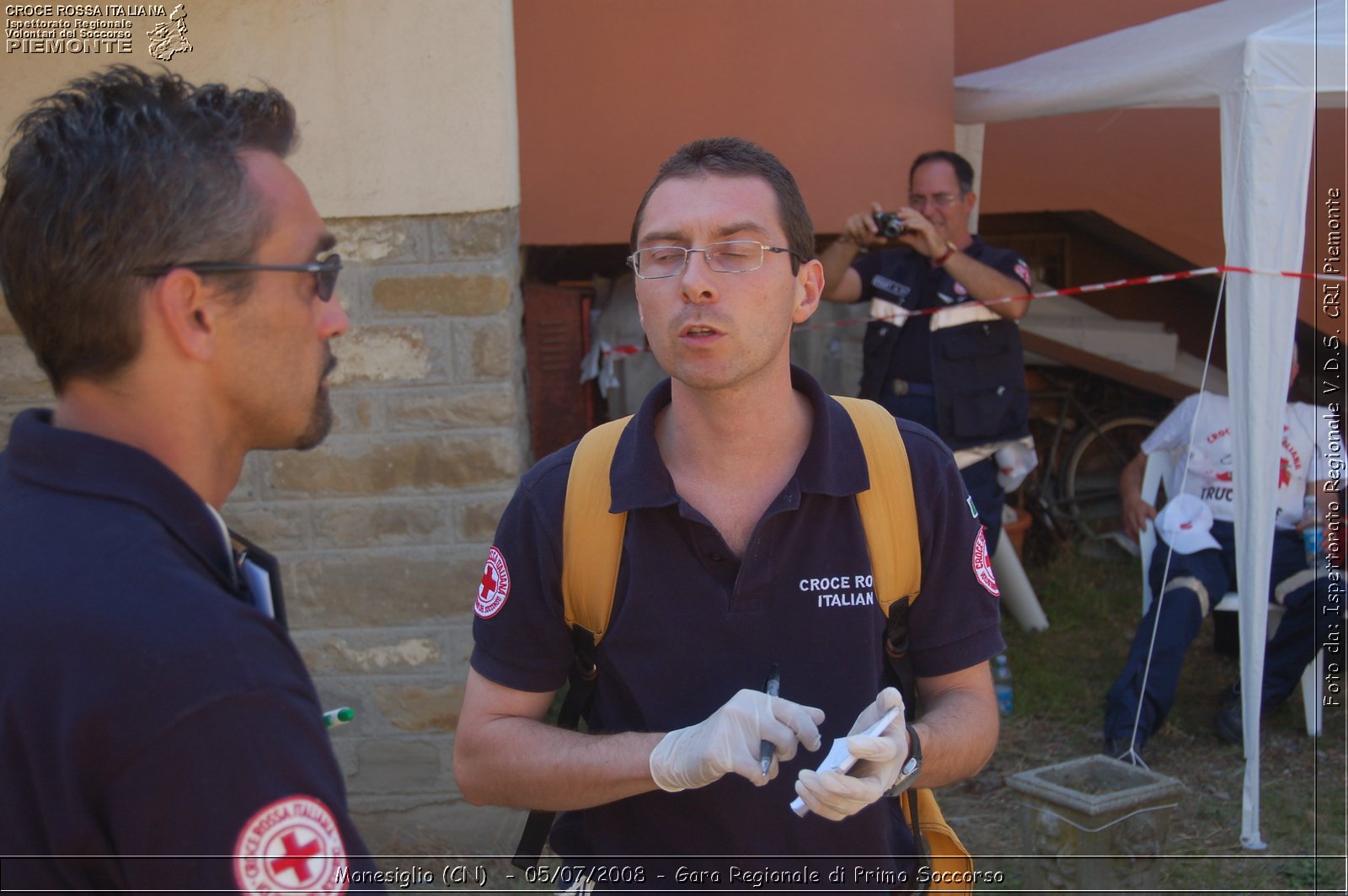 Monesiglio (CN)  - 05/07/2008 - Gara Regionale di Primo Soccorso -  Croce Rossa Italiana - Ispettorato Regionale Volontari del Soccorso Piemonte