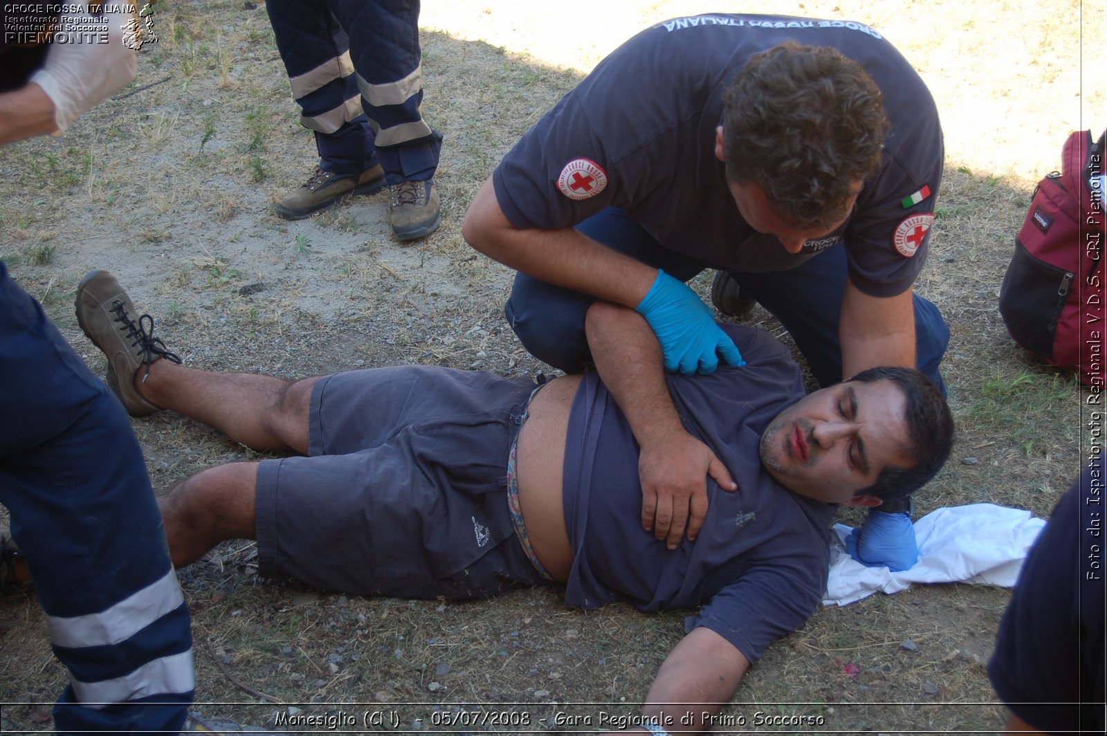 Monesiglio (CN)  - 05/07/2008 - Gara Regionale di Primo Soccorso -  Croce Rossa Italiana - Ispettorato Regionale Volontari del Soccorso Piemonte