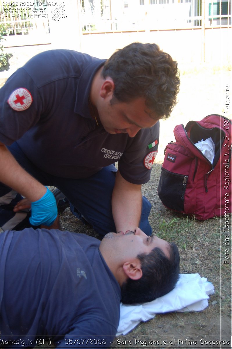 Monesiglio (CN)  - 05/07/2008 - Gara Regionale di Primo Soccorso -  Croce Rossa Italiana - Ispettorato Regionale Volontari del Soccorso Piemonte