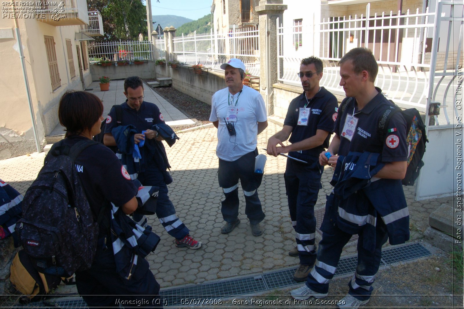 Monesiglio (CN)  - 05/07/2008 - Gara Regionale di Primo Soccorso -  Croce Rossa Italiana - Ispettorato Regionale Volontari del Soccorso Piemonte