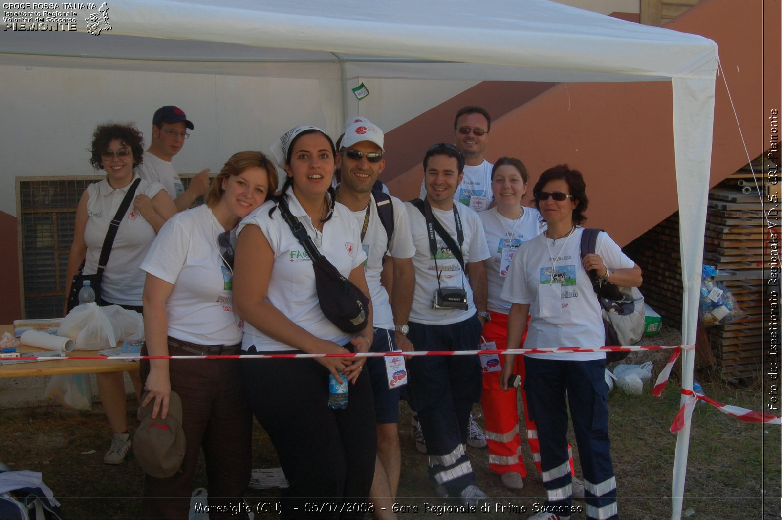 Monesiglio (CN)  - 05/07/2008 - Gara Regionale di Primo Soccorso -  Croce Rossa Italiana - Ispettorato Regionale Volontari del Soccorso Piemonte