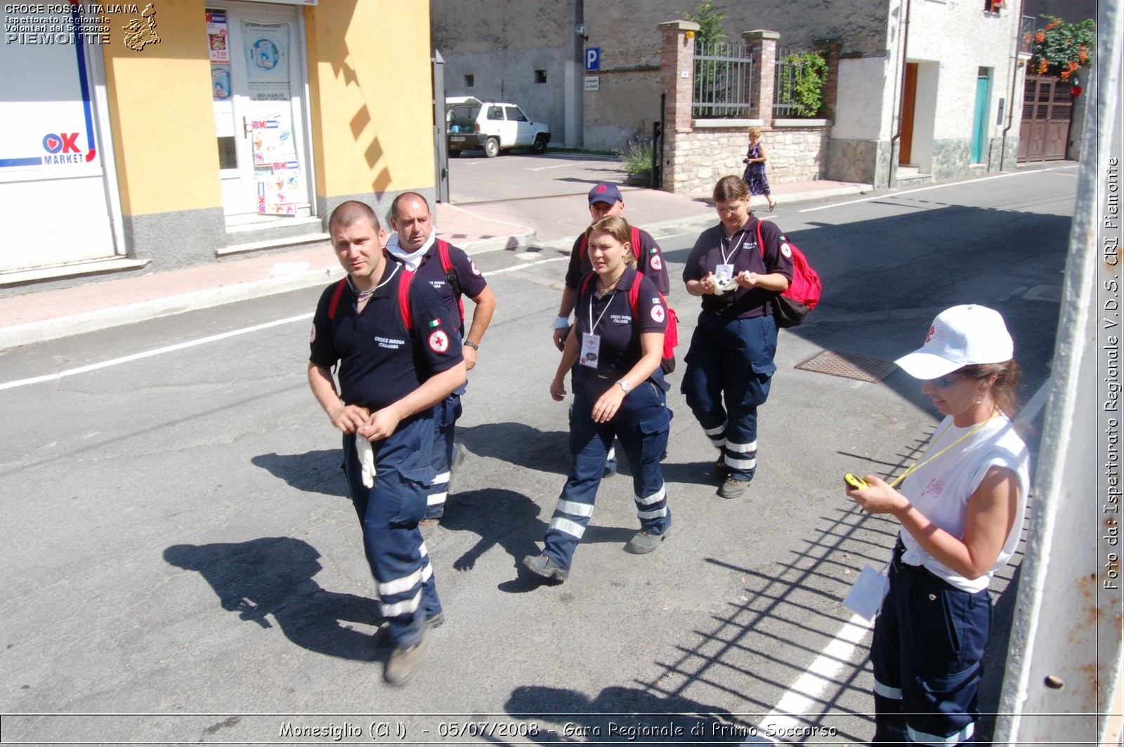 Monesiglio (CN)  - 05/07/2008 - Gara Regionale di Primo Soccorso -  Croce Rossa Italiana - Ispettorato Regionale Volontari del Soccorso Piemonte