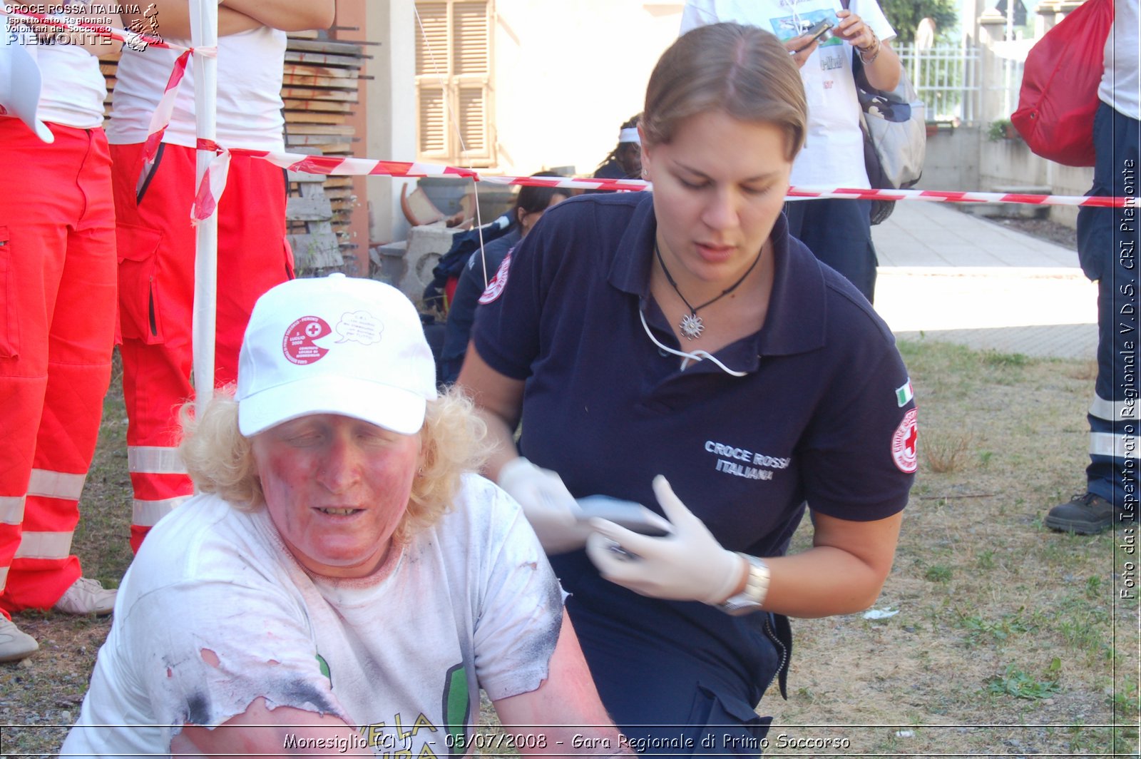 Monesiglio (CN)  - 05/07/2008 - Gara Regionale di Primo Soccorso -  Croce Rossa Italiana - Ispettorato Regionale Volontari del Soccorso Piemonte