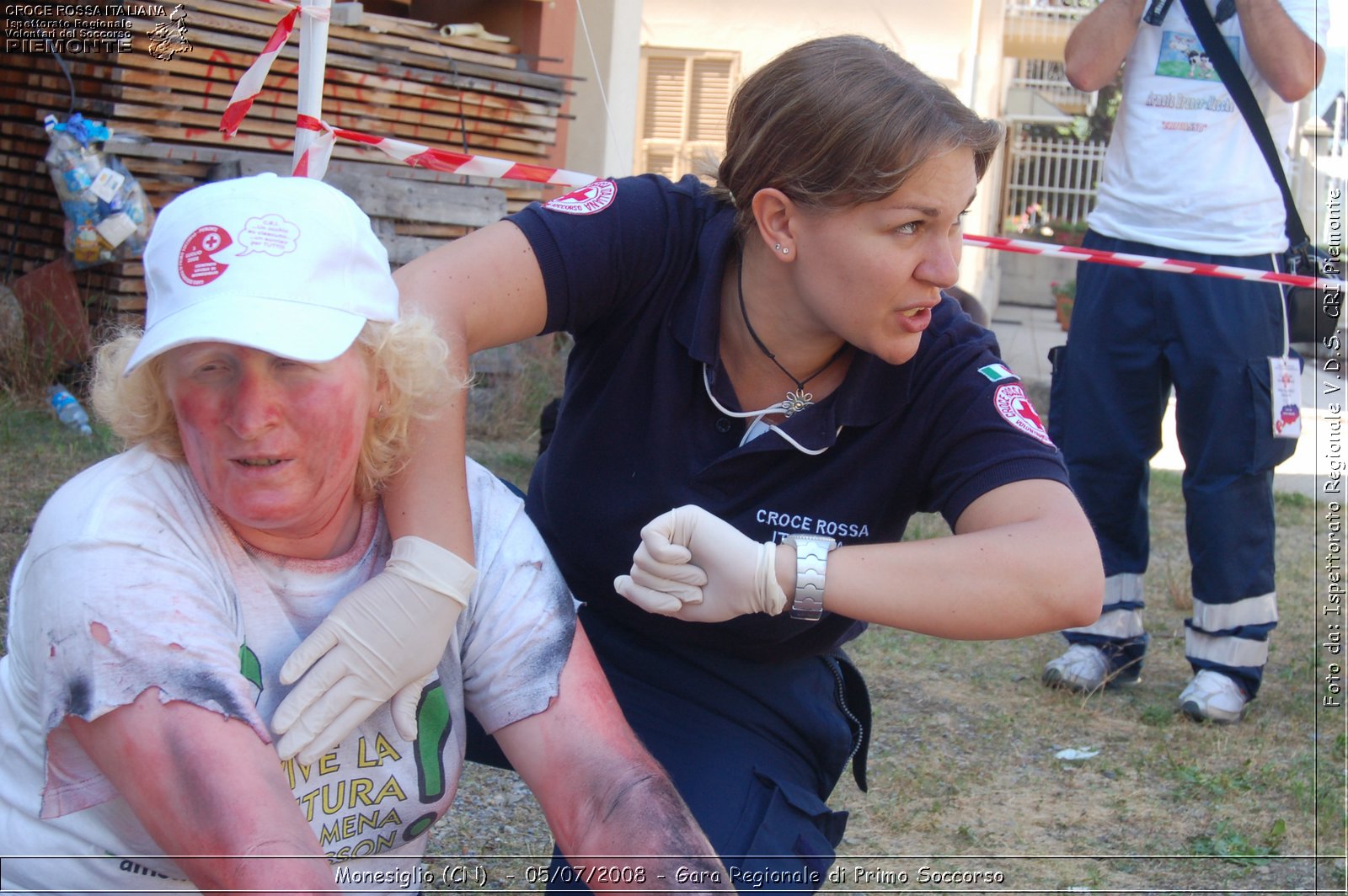 Monesiglio (CN)  - 05/07/2008 - Gara Regionale di Primo Soccorso -  Croce Rossa Italiana - Ispettorato Regionale Volontari del Soccorso Piemonte