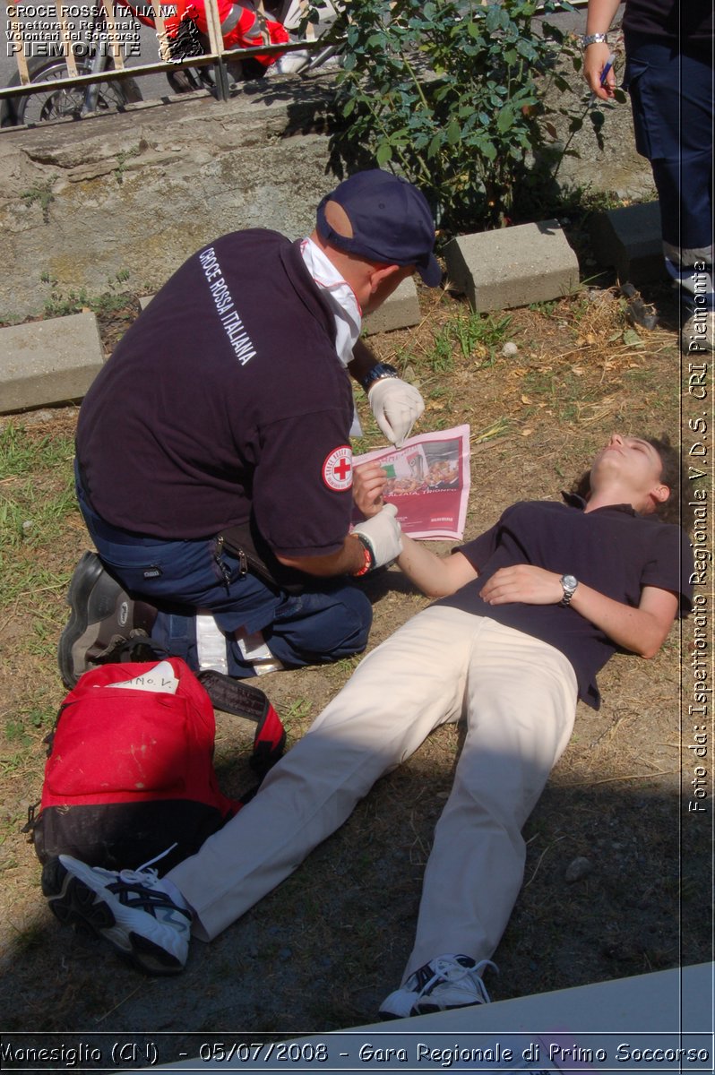 Monesiglio (CN)  - 05/07/2008 - Gara Regionale di Primo Soccorso -  Croce Rossa Italiana - Ispettorato Regionale Volontari del Soccorso Piemonte