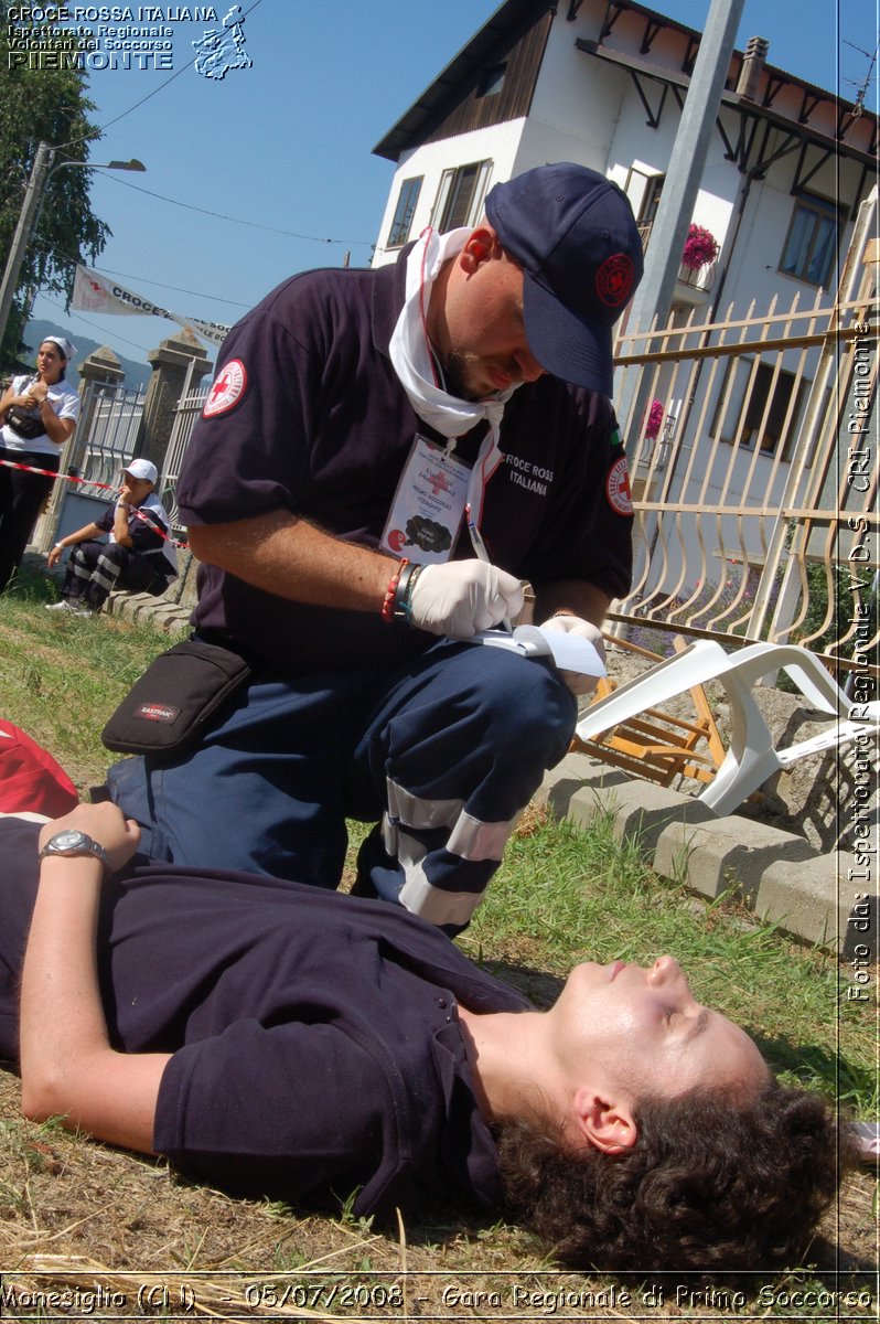 Monesiglio (CN)  - 05/07/2008 - Gara Regionale di Primo Soccorso -  Croce Rossa Italiana - Ispettorato Regionale Volontari del Soccorso Piemonte