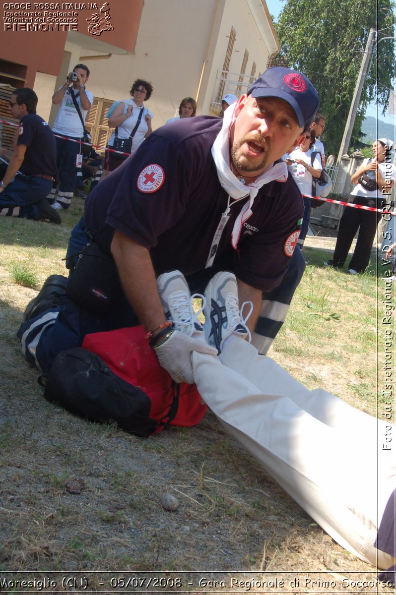 Monesiglio (CN)  - 05/07/2008 - Gara Regionale di Primo Soccorso -  Croce Rossa Italiana - Ispettorato Regionale Volontari del Soccorso Piemonte