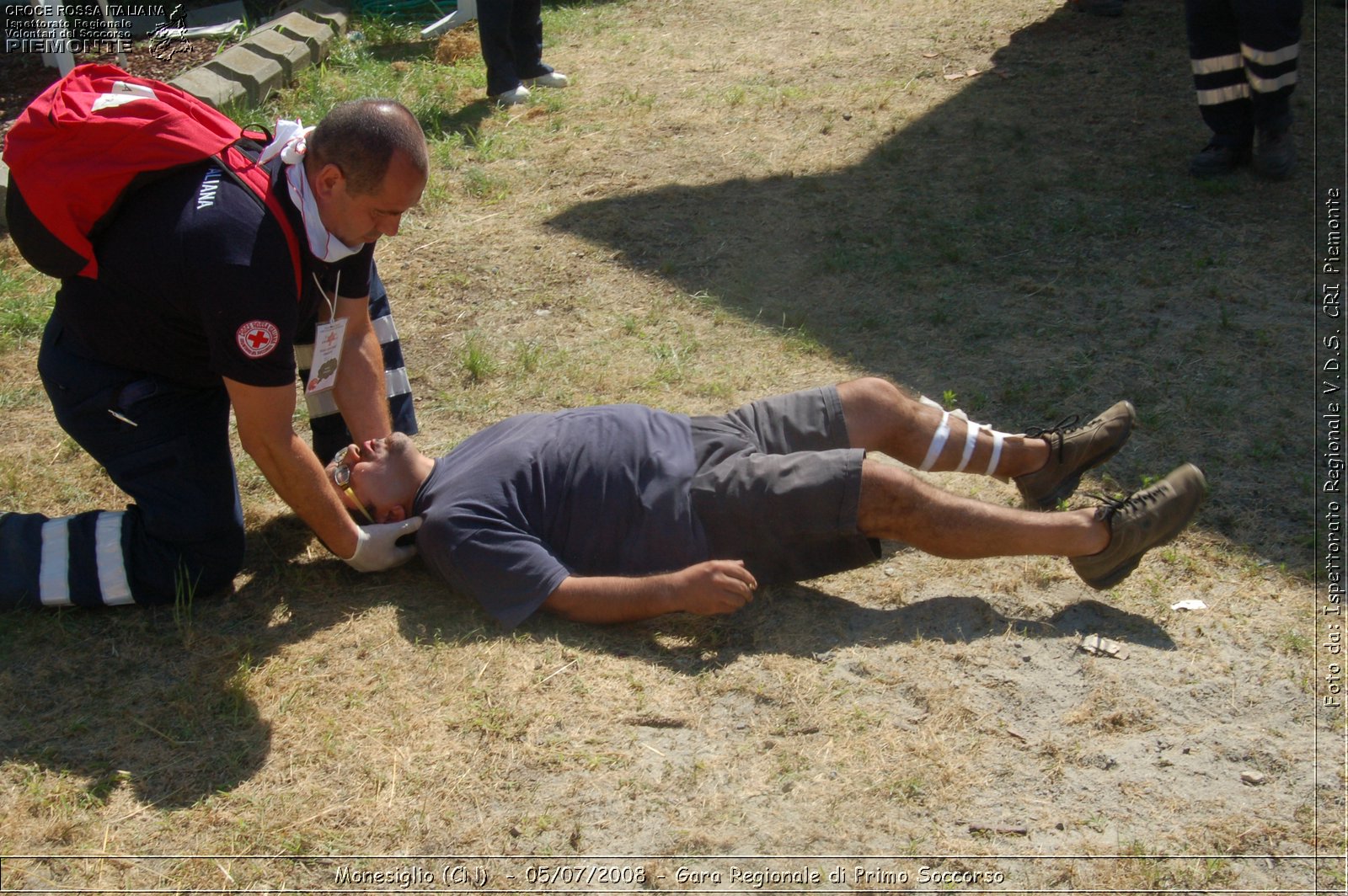 Monesiglio (CN)  - 05/07/2008 - Gara Regionale di Primo Soccorso -  Croce Rossa Italiana - Ispettorato Regionale Volontari del Soccorso Piemonte