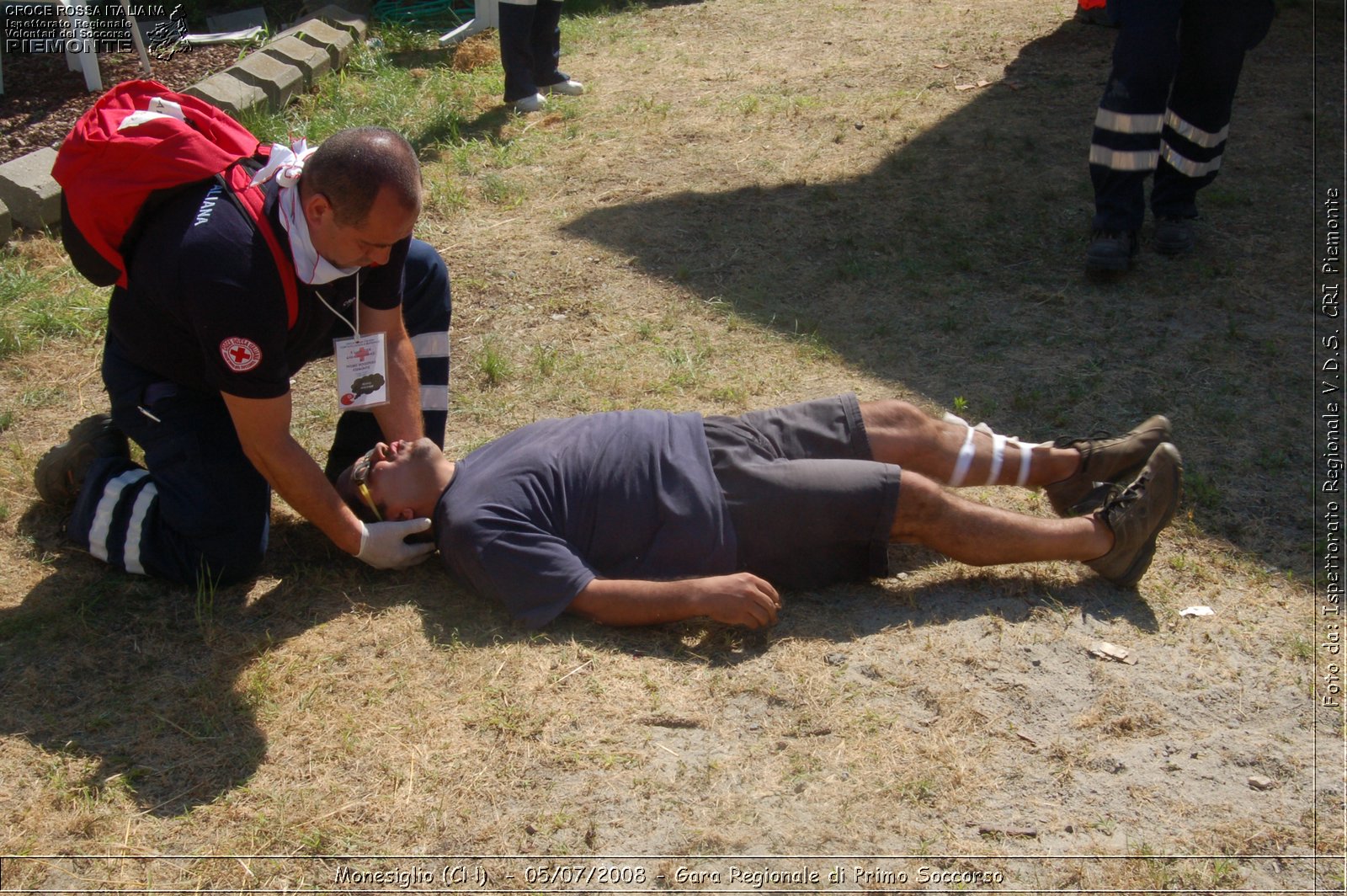 Monesiglio (CN)  - 05/07/2008 - Gara Regionale di Primo Soccorso -  Croce Rossa Italiana - Ispettorato Regionale Volontari del Soccorso Piemonte