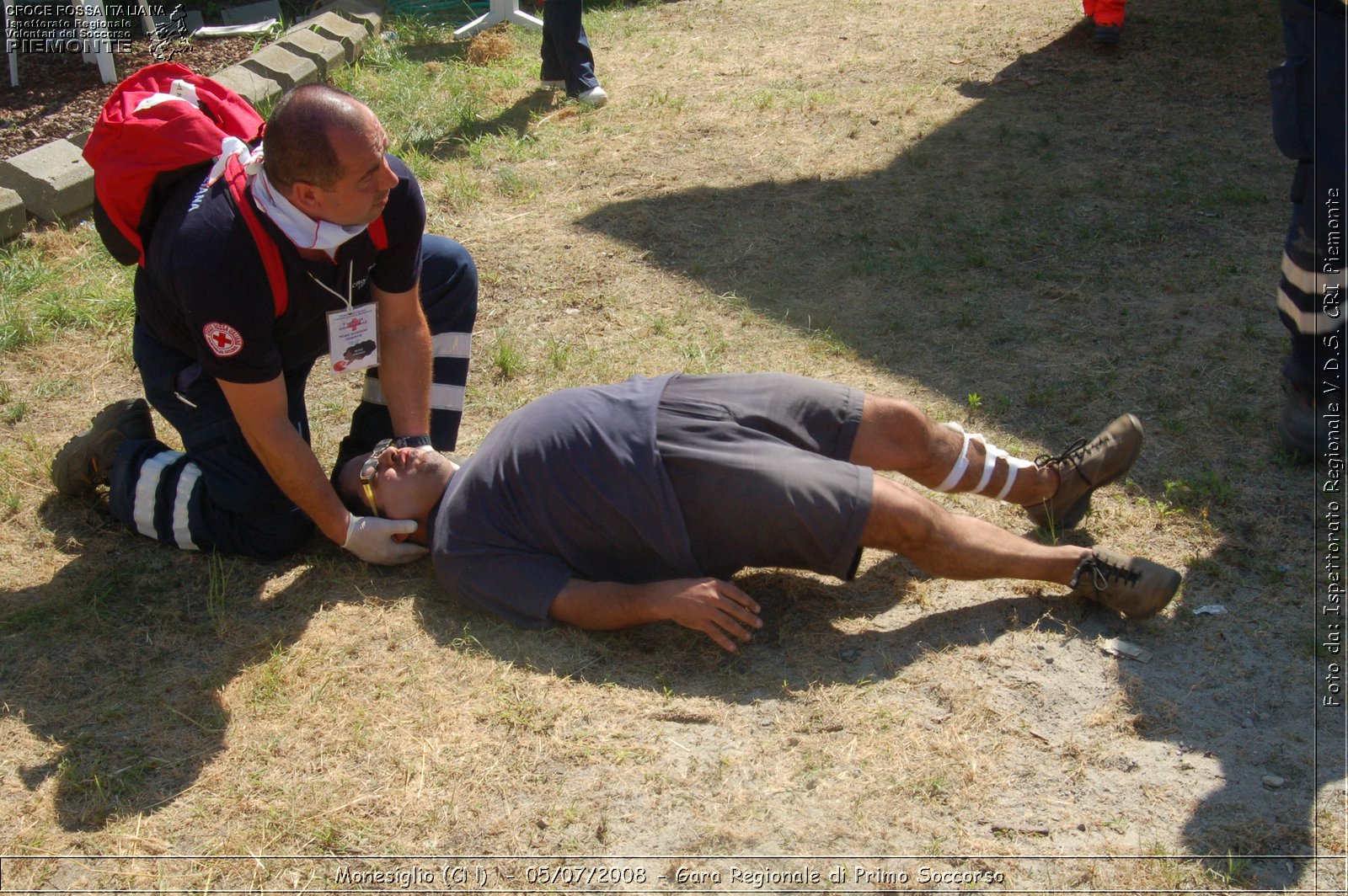 Monesiglio (CN)  - 05/07/2008 - Gara Regionale di Primo Soccorso -  Croce Rossa Italiana - Ispettorato Regionale Volontari del Soccorso Piemonte