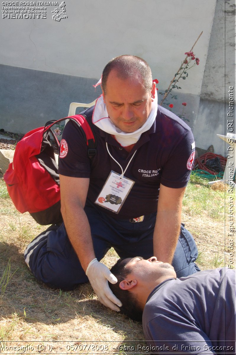Monesiglio (CN)  - 05/07/2008 - Gara Regionale di Primo Soccorso -  Croce Rossa Italiana - Ispettorato Regionale Volontari del Soccorso Piemonte