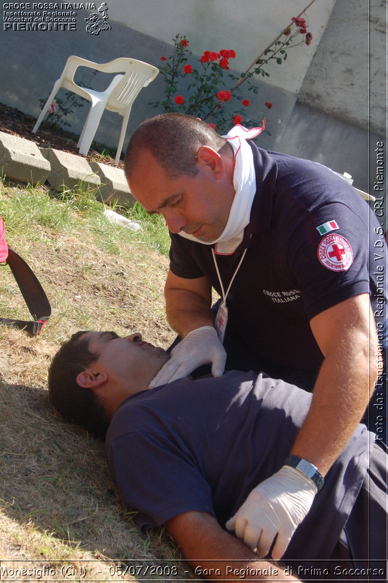 Monesiglio (CN)  - 05/07/2008 - Gara Regionale di Primo Soccorso -  Croce Rossa Italiana - Ispettorato Regionale Volontari del Soccorso Piemonte