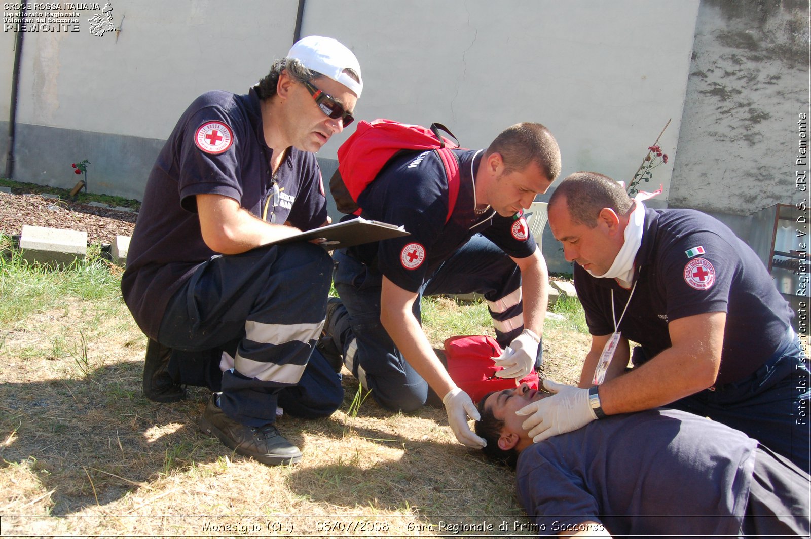 Monesiglio (CN)  - 05/07/2008 - Gara Regionale di Primo Soccorso -  Croce Rossa Italiana - Ispettorato Regionale Volontari del Soccorso Piemonte
