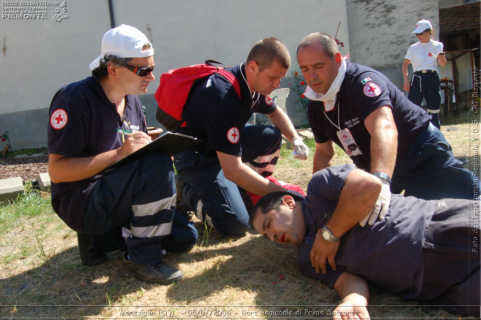 Monesiglio (CN)  - 05/07/2008 - Gara Regionale di Primo Soccorso -  Croce Rossa Italiana - Ispettorato Regionale Volontari del Soccorso Piemonte