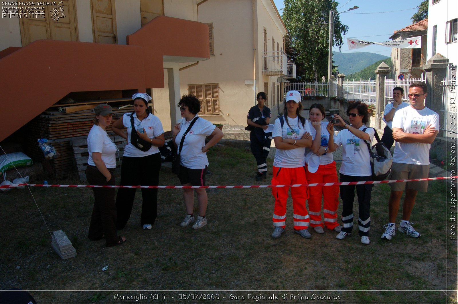 Monesiglio (CN)  - 05/07/2008 - Gara Regionale di Primo Soccorso -  Croce Rossa Italiana - Ispettorato Regionale Volontari del Soccorso Piemonte