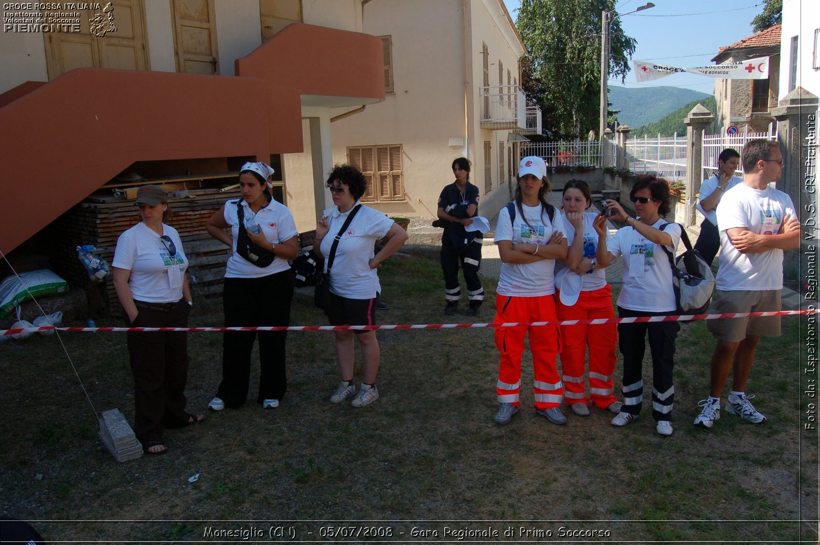 Monesiglio (CN)  - 05/07/2008 - Gara Regionale di Primo Soccorso -  Croce Rossa Italiana - Ispettorato Regionale Volontari del Soccorso Piemonte