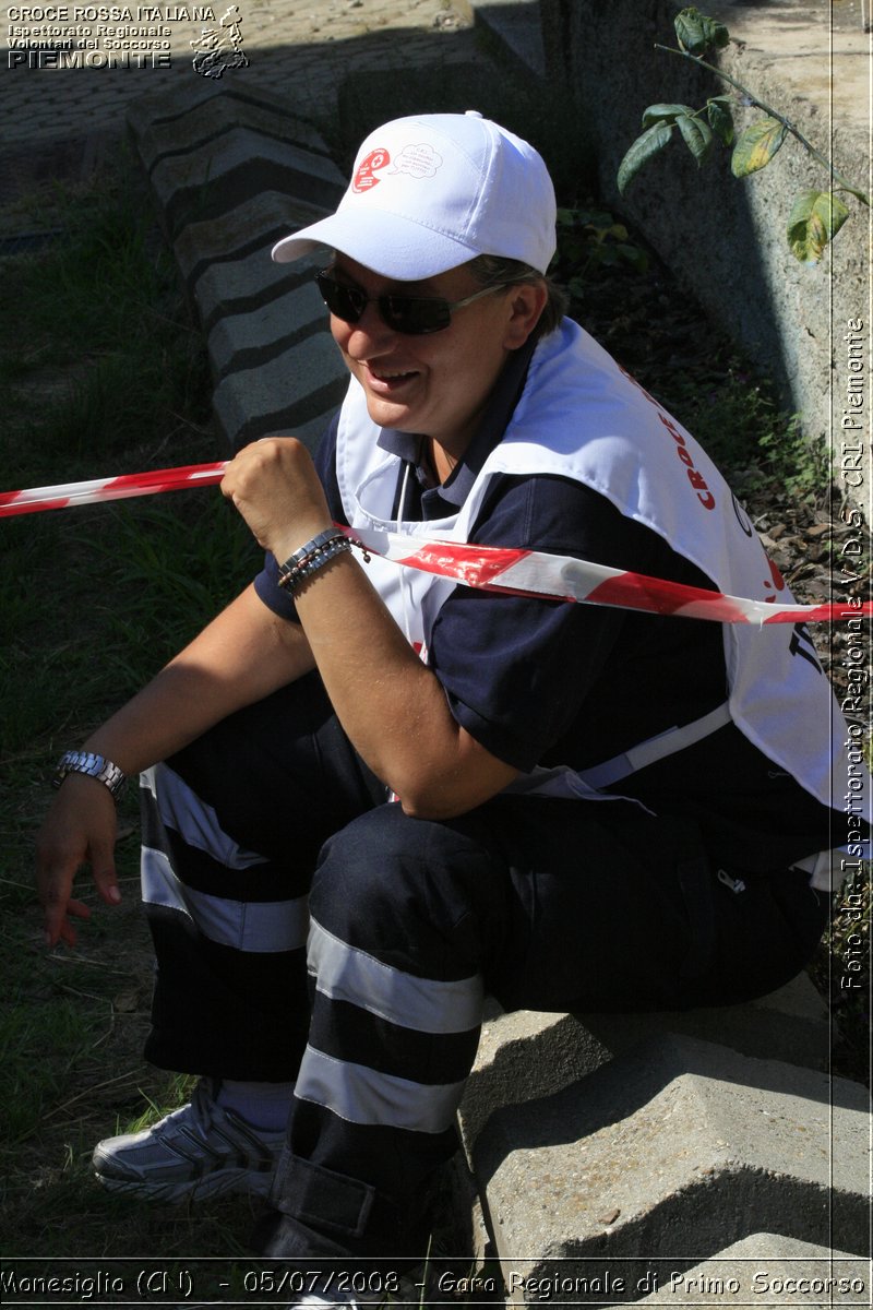 Monesiglio (CN)  - 05/07/2008 - Gara Regionale di Primo Soccorso -  Croce Rossa Italiana - Ispettorato Regionale Volontari del Soccorso Piemonte