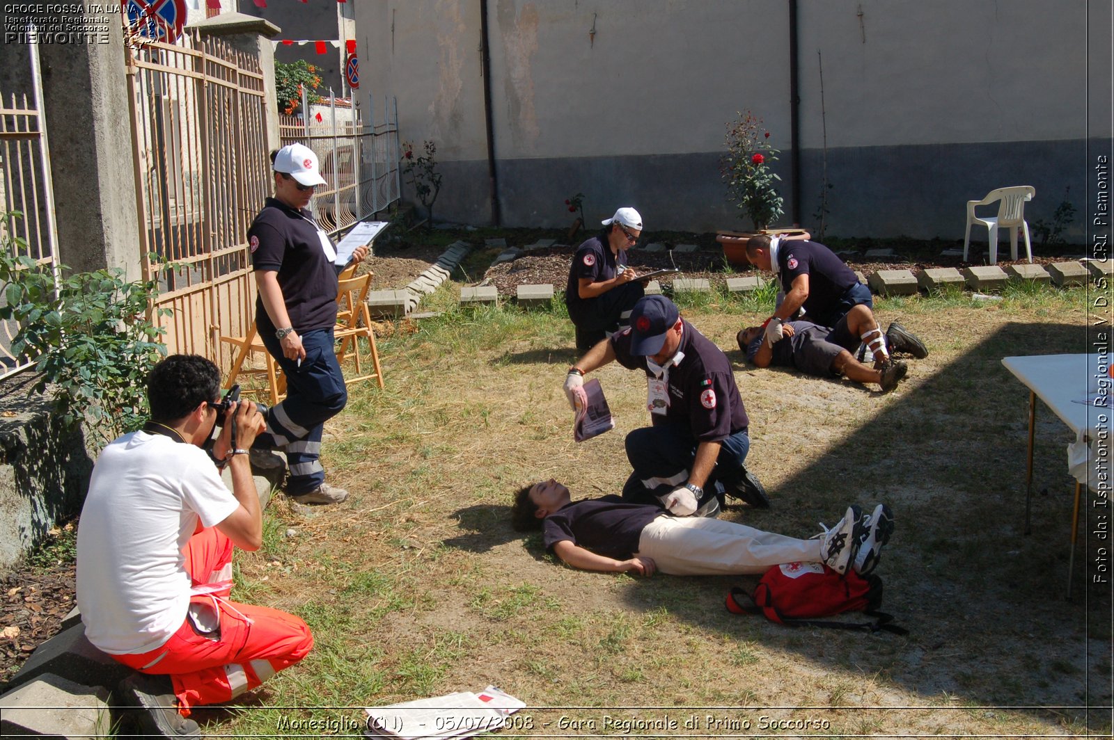 Monesiglio (CN)  - 05/07/2008 - Gara Regionale di Primo Soccorso -  Croce Rossa Italiana - Ispettorato Regionale Volontari del Soccorso Piemonte
