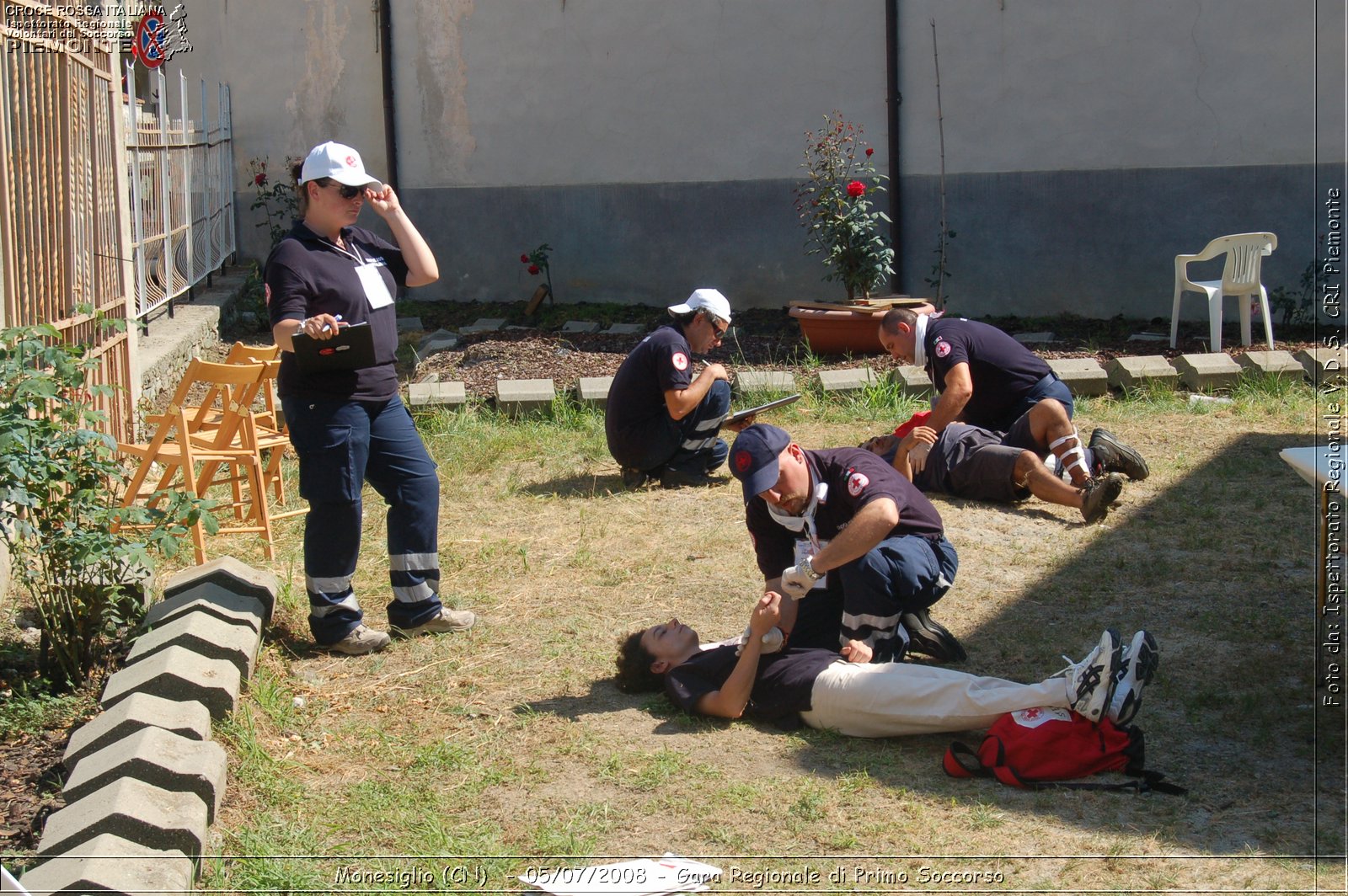 Monesiglio (CN)  - 05/07/2008 - Gara Regionale di Primo Soccorso -  Croce Rossa Italiana - Ispettorato Regionale Volontari del Soccorso Piemonte