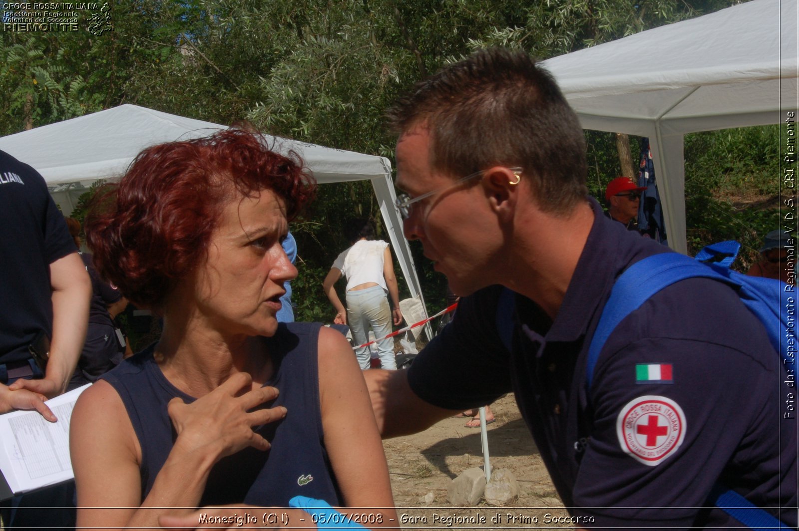 Monesiglio (CN)  - 05/07/2008 - Gara Regionale di Primo Soccorso -  Croce Rossa Italiana - Ispettorato Regionale Volontari del Soccorso Piemonte