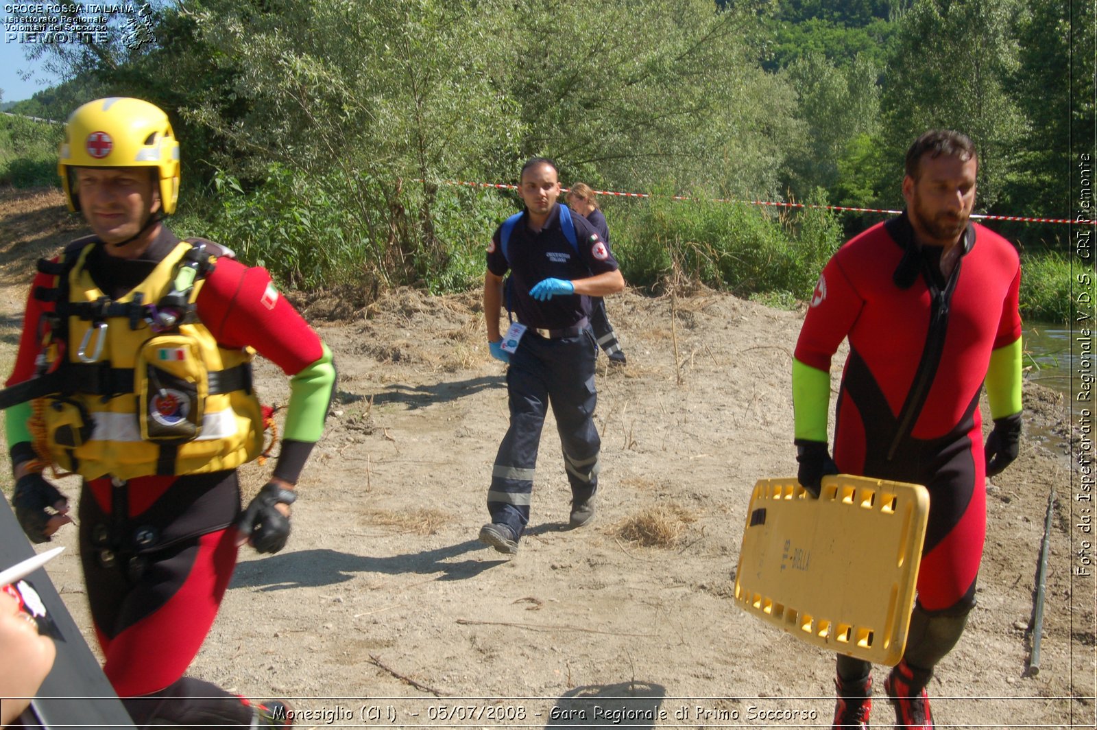 Monesiglio (CN)  - 05/07/2008 - Gara Regionale di Primo Soccorso -  Croce Rossa Italiana - Ispettorato Regionale Volontari del Soccorso Piemonte
