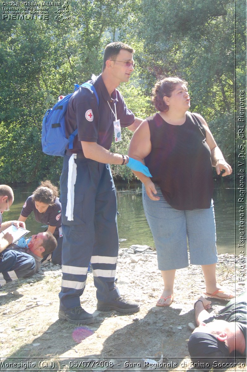 Monesiglio (CN)  - 05/07/2008 - Gara Regionale di Primo Soccorso -  Croce Rossa Italiana - Ispettorato Regionale Volontari del Soccorso Piemonte
