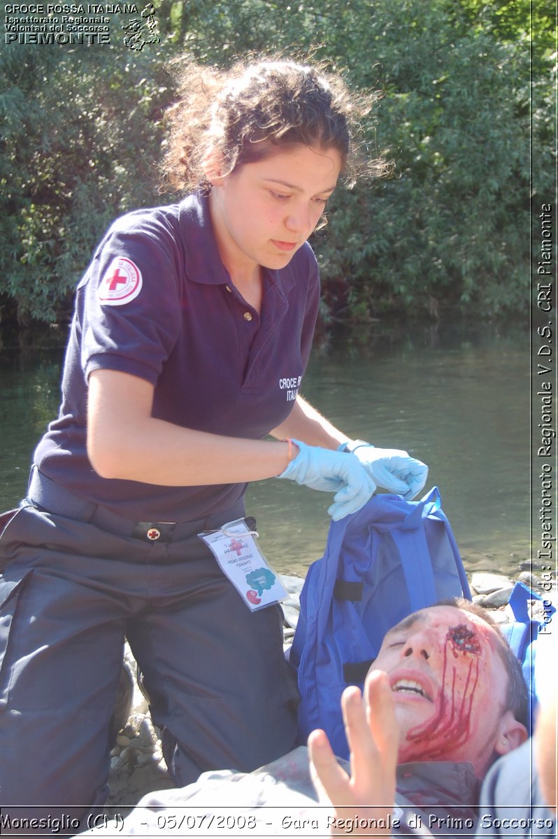 Monesiglio (CN)  - 05/07/2008 - Gara Regionale di Primo Soccorso -  Croce Rossa Italiana - Ispettorato Regionale Volontari del Soccorso Piemonte