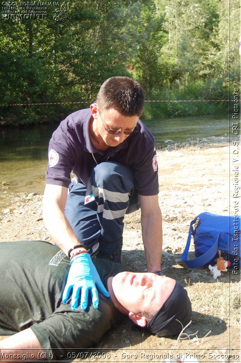 Monesiglio (CN)  - 05/07/2008 - Gara Regionale di Primo Soccorso -  Croce Rossa Italiana - Ispettorato Regionale Volontari del Soccorso Piemonte