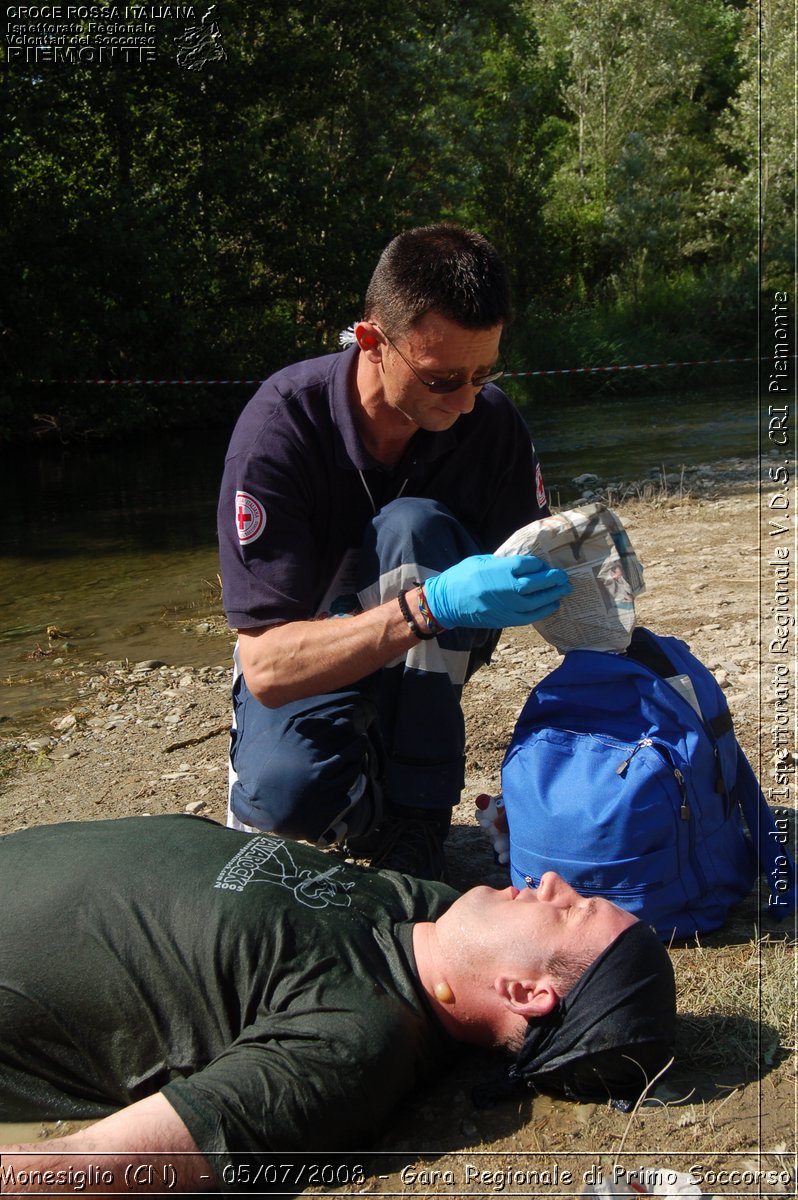 Monesiglio (CN)  - 05/07/2008 - Gara Regionale di Primo Soccorso -  Croce Rossa Italiana - Ispettorato Regionale Volontari del Soccorso Piemonte