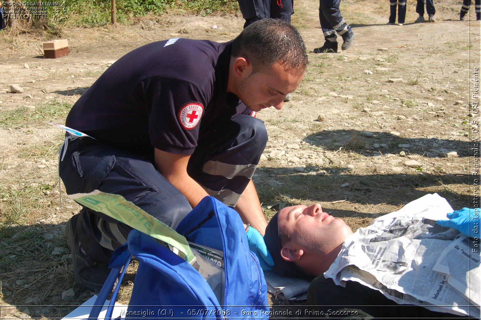 Monesiglio (CN)  - 05/07/2008 - Gara Regionale di Primo Soccorso -  Croce Rossa Italiana - Ispettorato Regionale Volontari del Soccorso Piemonte