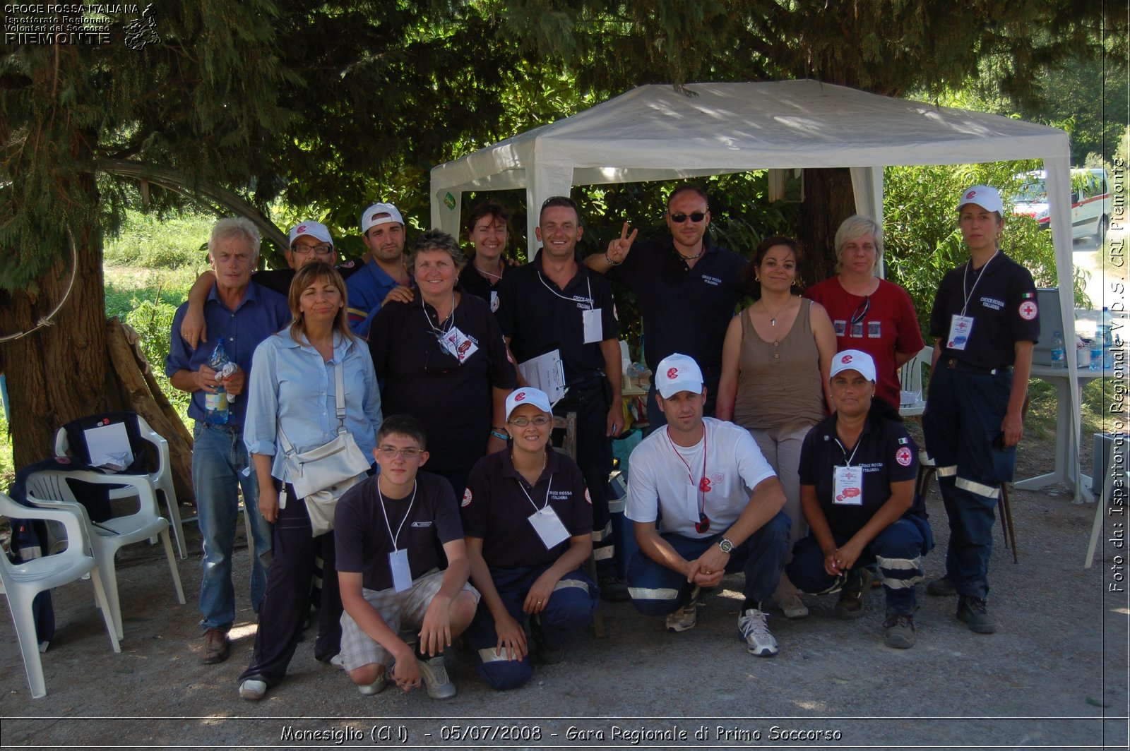 Monesiglio (CN)  - 05/07/2008 - Gara Regionale di Primo Soccorso -  Croce Rossa Italiana - Ispettorato Regionale Volontari del Soccorso Piemonte