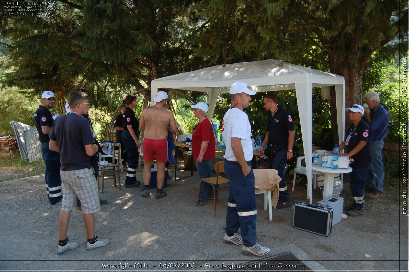 Monesiglio (CN)  - 05/07/2008 - Gara Regionale di Primo Soccorso -  Croce Rossa Italiana - Ispettorato Regionale Volontari del Soccorso Piemonte