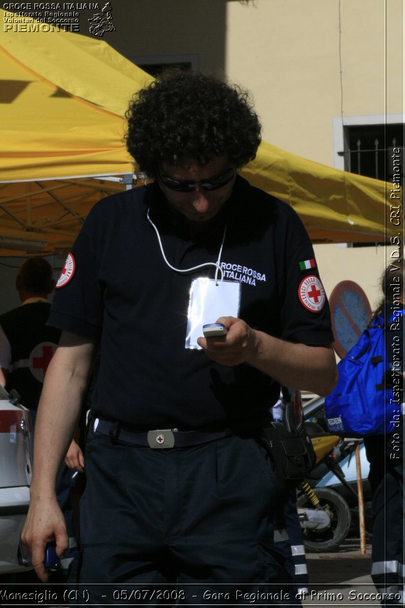 Monesiglio (CN)  - 05/07/2008 - Gara Regionale di Primo Soccorso -  Croce Rossa Italiana - Ispettorato Regionale Volontari del Soccorso Piemonte