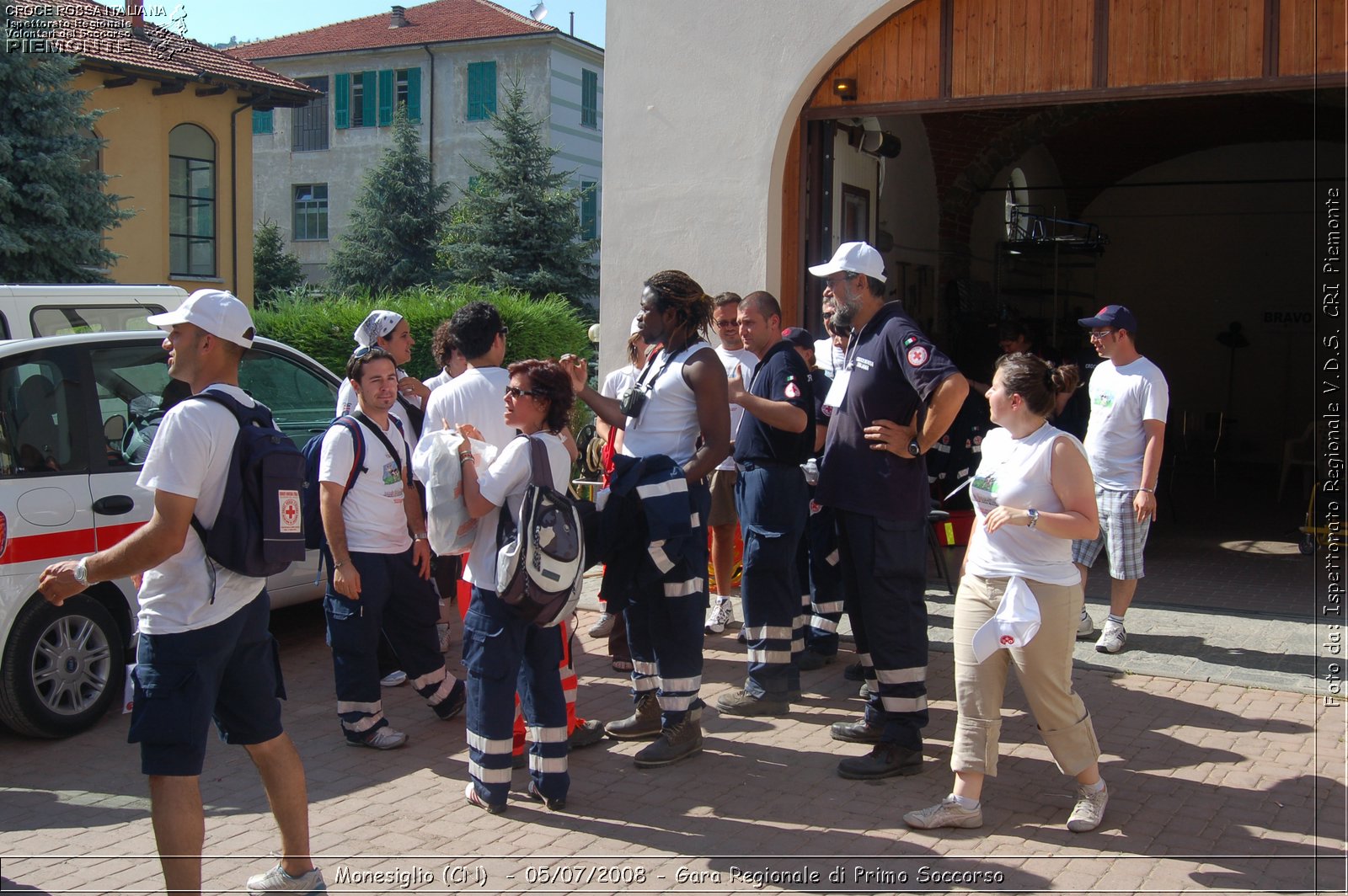 Monesiglio (CN)  - 05/07/2008 - Gara Regionale di Primo Soccorso -  Croce Rossa Italiana - Ispettorato Regionale Volontari del Soccorso Piemonte