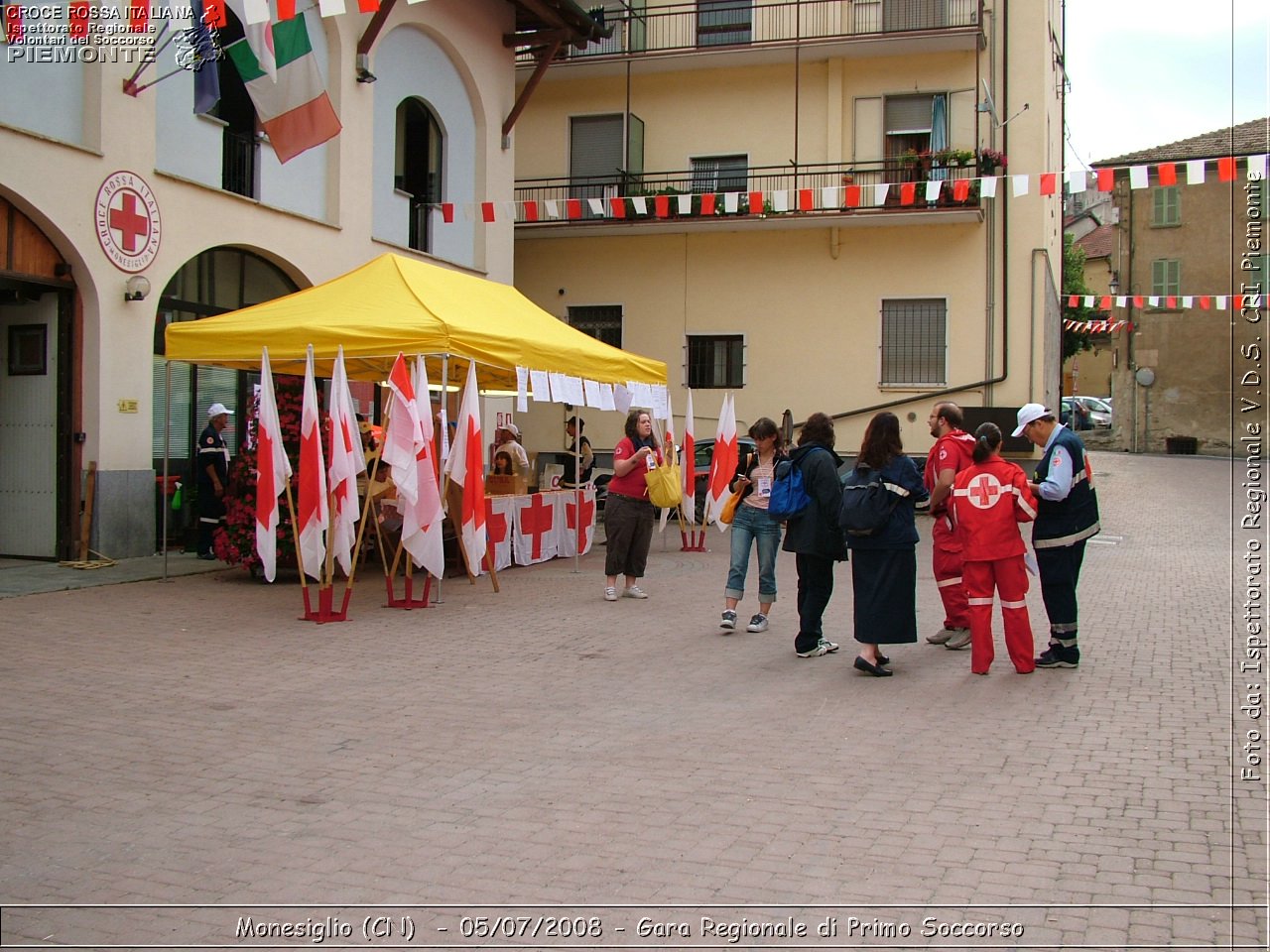 Monesiglio (CN)  - 05/07/2008 - Gara Regionale di Primo Soccorso -  Croce Rossa Italiana - Ispettorato Regionale Volontari del Soccorso Piemonte