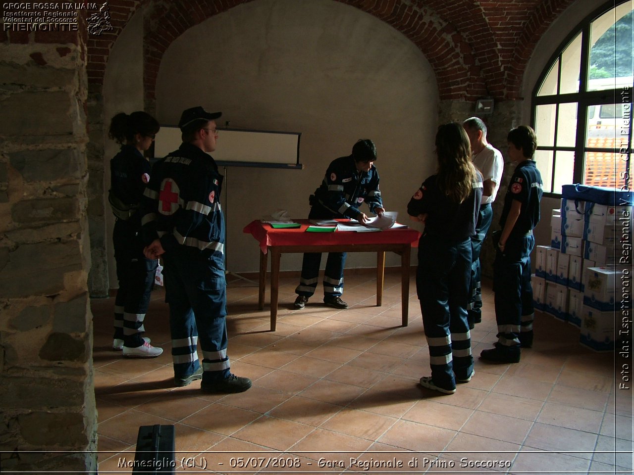 Monesiglio (CN)  - 05/07/2008 - Gara Regionale di Primo Soccorso -  Croce Rossa Italiana - Ispettorato Regionale Volontari del Soccorso Piemonte