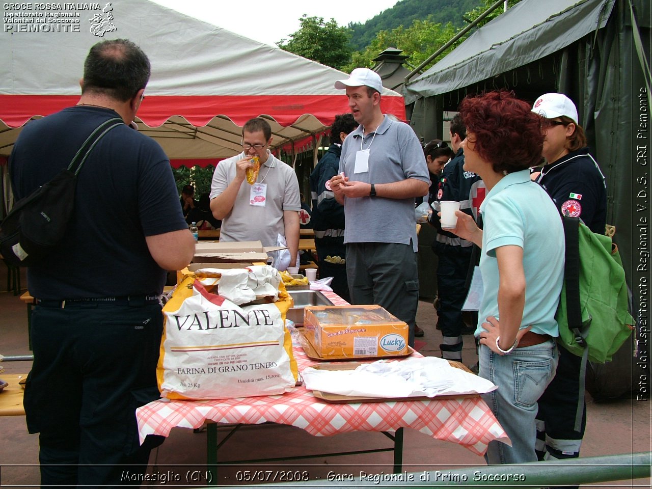 Monesiglio (CN)  - 05/07/2008 - Gara Regionale di Primo Soccorso -  Croce Rossa Italiana - Ispettorato Regionale Volontari del Soccorso Piemonte