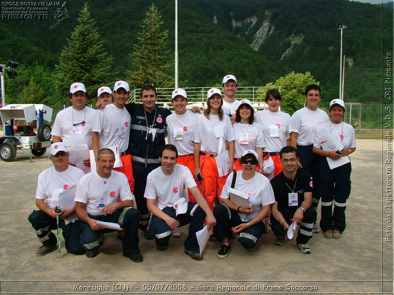 Monesiglio (CN)  - 05/07/2008 - Gara Regionale di Primo Soccorso -  Croce Rossa Italiana - Ispettorato Regionale Volontari del Soccorso Piemonte