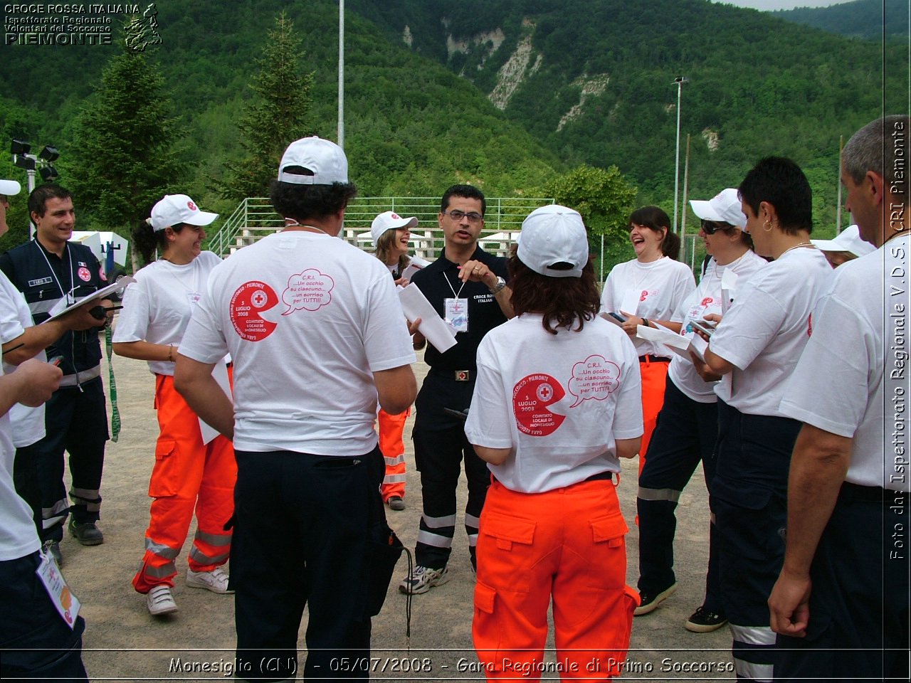 Monesiglio (CN)  - 05/07/2008 - Gara Regionale di Primo Soccorso -  Croce Rossa Italiana - Ispettorato Regionale Volontari del Soccorso Piemonte