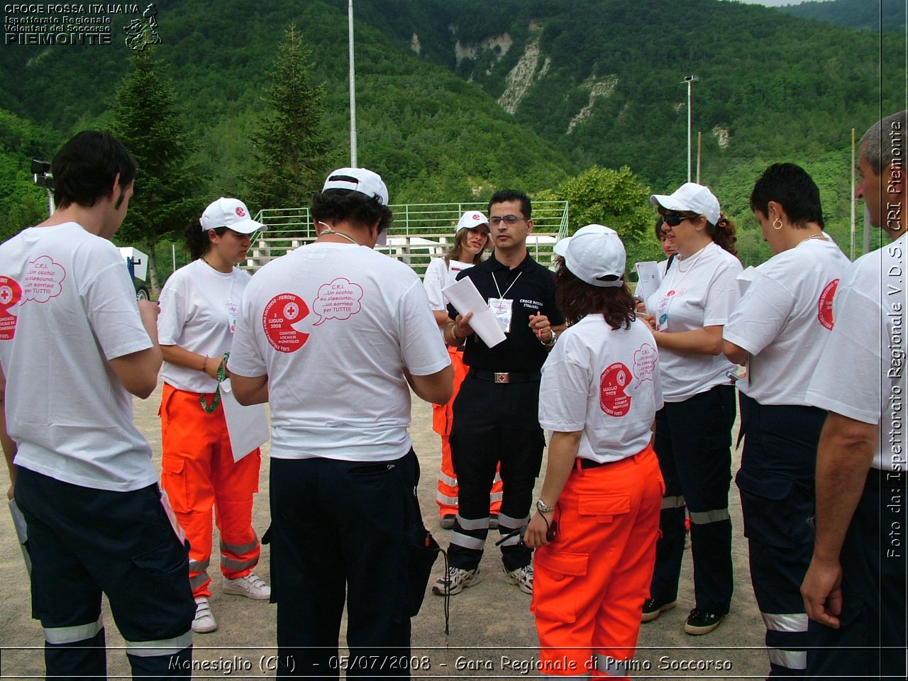 Monesiglio (CN)  - 05/07/2008 - Gara Regionale di Primo Soccorso -  Croce Rossa Italiana - Ispettorato Regionale Volontari del Soccorso Piemonte