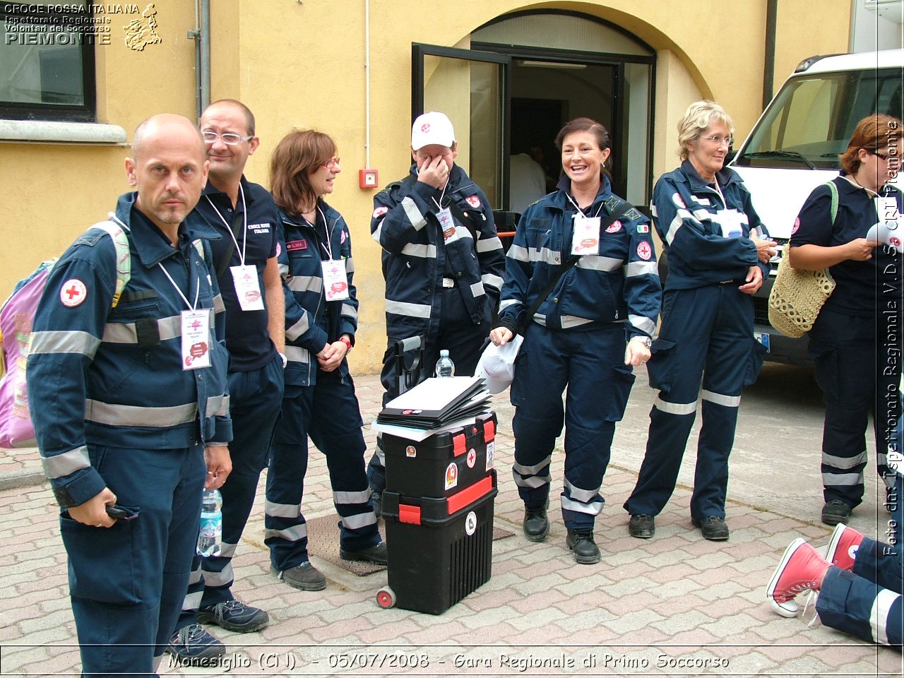 Monesiglio (CN)  - 05/07/2008 - Gara Regionale di Primo Soccorso -  Croce Rossa Italiana - Ispettorato Regionale Volontari del Soccorso Piemonte