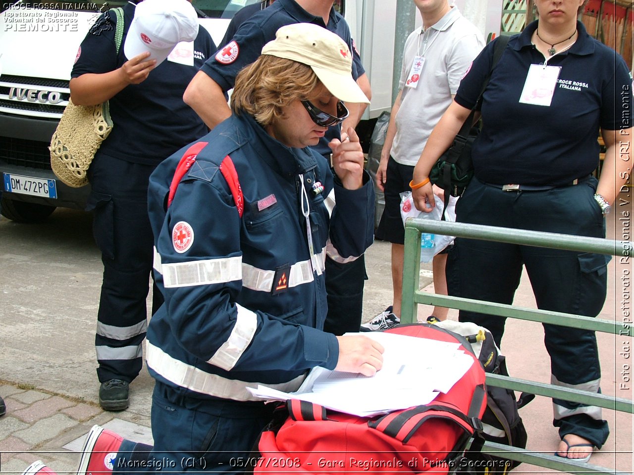 Monesiglio (CN)  - 05/07/2008 - Gara Regionale di Primo Soccorso -  Croce Rossa Italiana - Ispettorato Regionale Volontari del Soccorso Piemonte