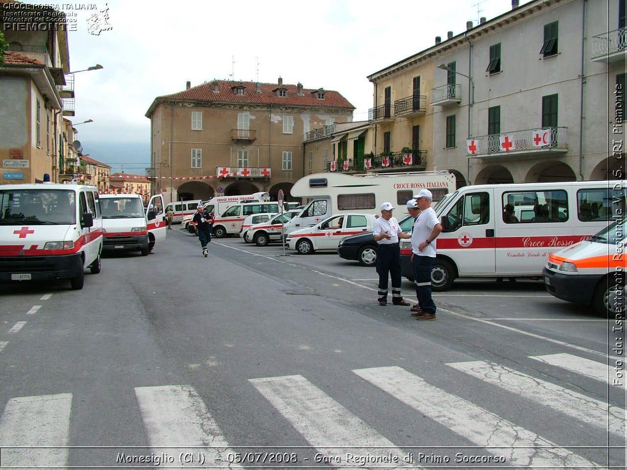 Monesiglio (CN)  - 05/07/2008 - Gara Regionale di Primo Soccorso -  Croce Rossa Italiana - Ispettorato Regionale Volontari del Soccorso Piemonte